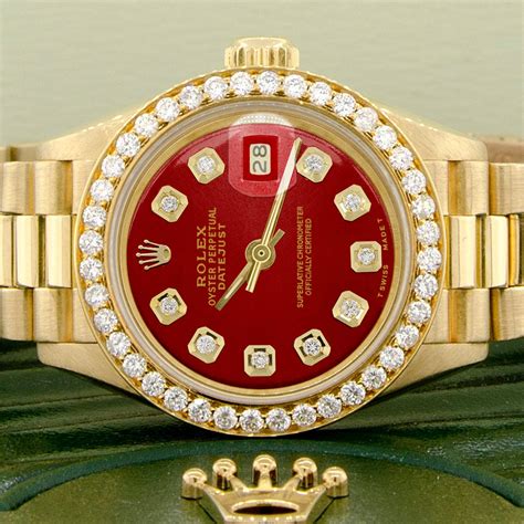 rolex gold rotes zifferblatt